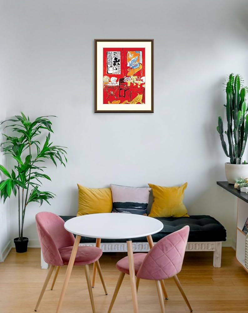 真実を忘れた眼　　1/10 限定10部　絵画　版画　リビング　室内　部屋 Amazon.co.jp: 10年保証 絵画 版画 金魚鉢のある室内 アンリ