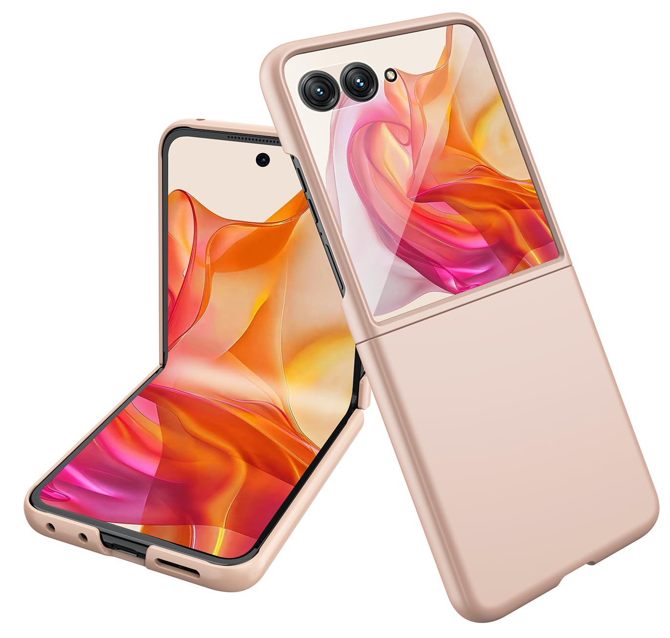 BOUNCEBACK Slim Case/Cover with Back Screen Protector for Motorola Razr 50 Ultra 5g / Motorola Razr 50 Ultra Case Cover -(Gold | Polycarbonate) (B0DDY8RT91) Amazon Price History, Amazon Price Tracker