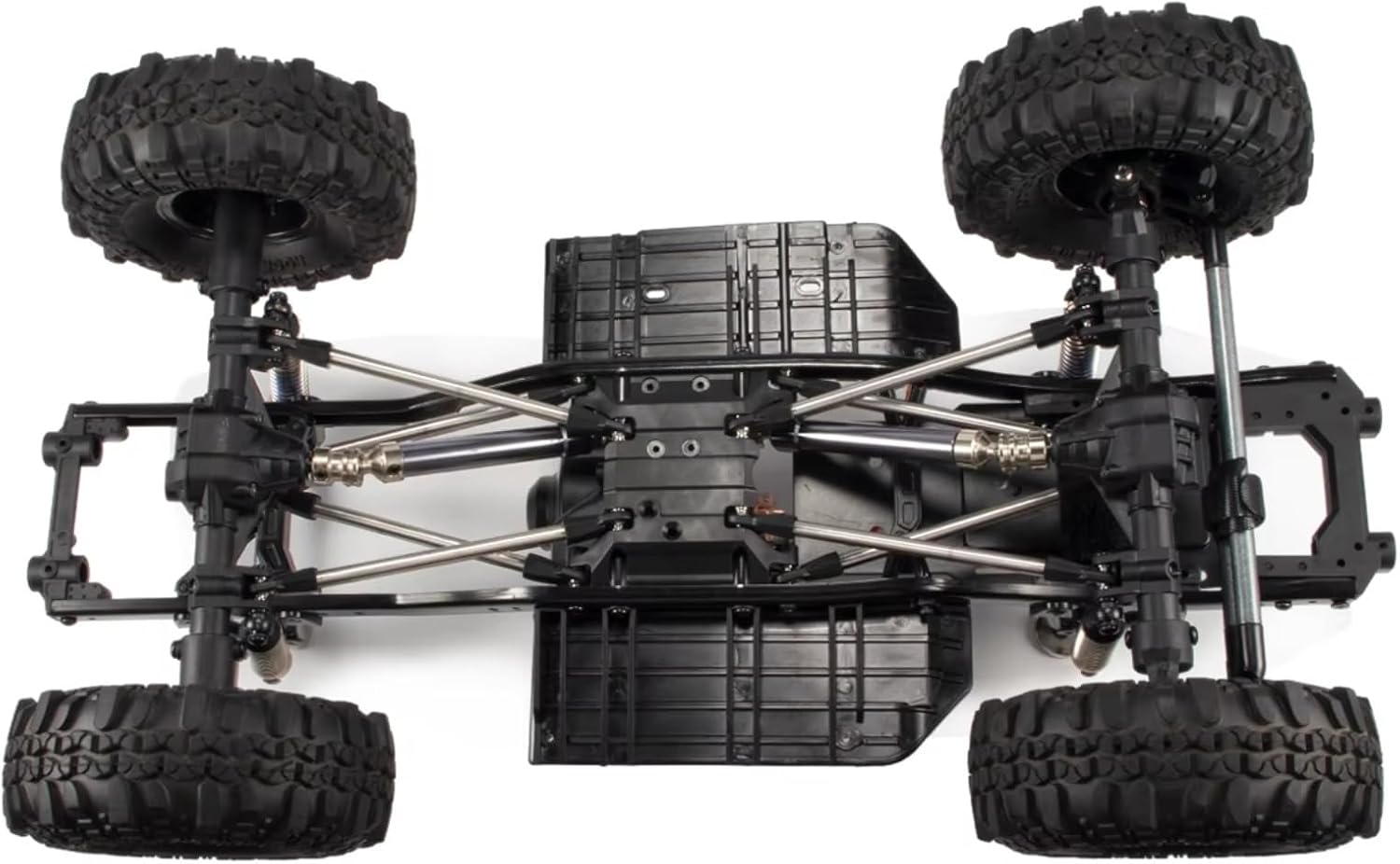 RC部品 For Axial For SCX10 D90 TF2 1/10 8個 ステンレススチール 275mm ホイールベースリン