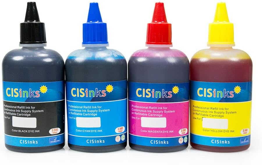 GI-290 Pigment Black Refill Ink Bottle Set Replacement for PIXMA G4200 G4210 G3200 1200 2200