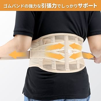 Amazon | 1st selection 腰 サポーター 腰用ベルト 腰用コルセット