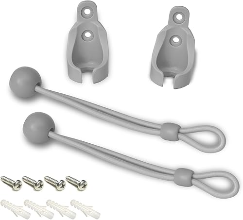 Miniatura 12 de Kit elástico de piezas de sombra, extra largo/6 pulgadas de largo, resistente a la intemperie, para persianas enrollables Coolaroo exteriores,