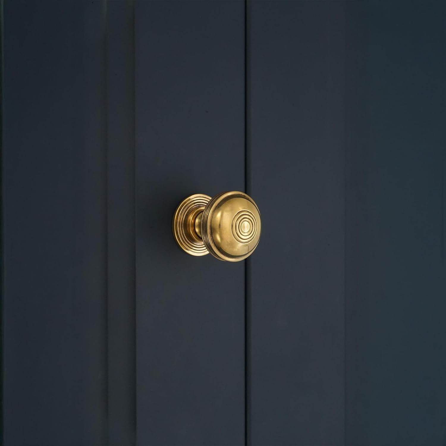 Solid Brass Antique Old Style Beehive Bloxwich Reeded Cabinet Chest Knobs Pulls 6 Designs (Preston Small)