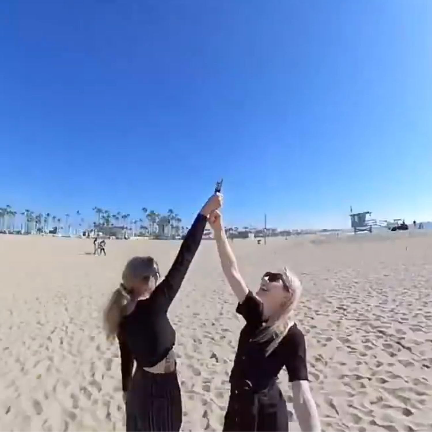 Bullet Time Handle Tripod Rotating Grip with Invisible Selfie Stick, for Insta360 X5/X4, DJI OSMO Pocket 3, GoPro, 1/4" Thread, 6 lbs Load Capacity, 47 Inch Compact Selfie Stick & Tabletop Tripod