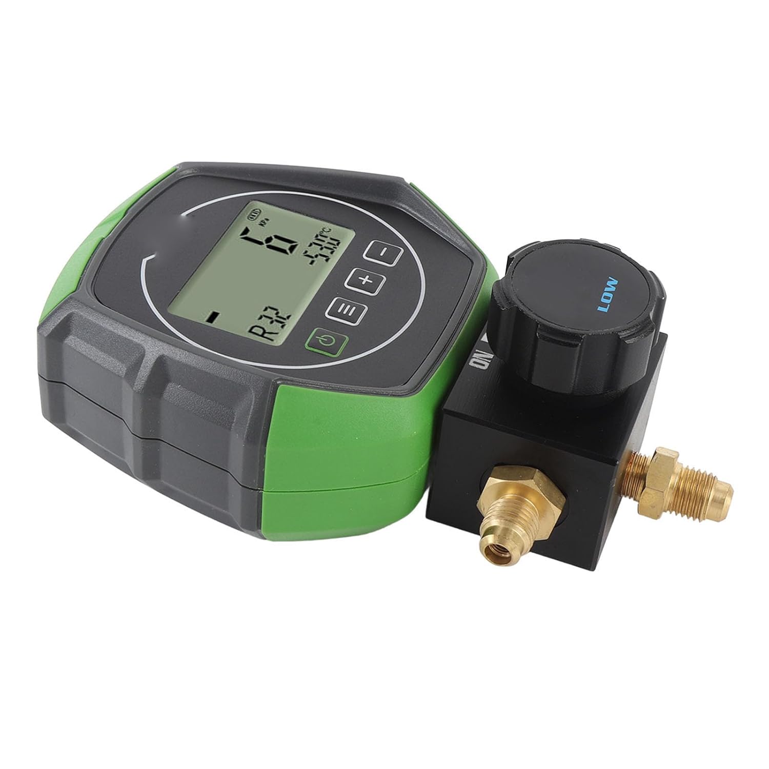 Digital HVAC Pressure & Vacuum Gauge 0 6000KPa Refrigerant Tester with Auto Shut Off for Accurate Coolant Measurement