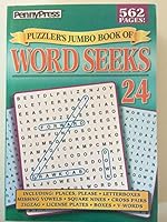 Puzzlers Jumbo Book of Word Seeks Search Find Circle Volume 24 1592381057 Book Cover