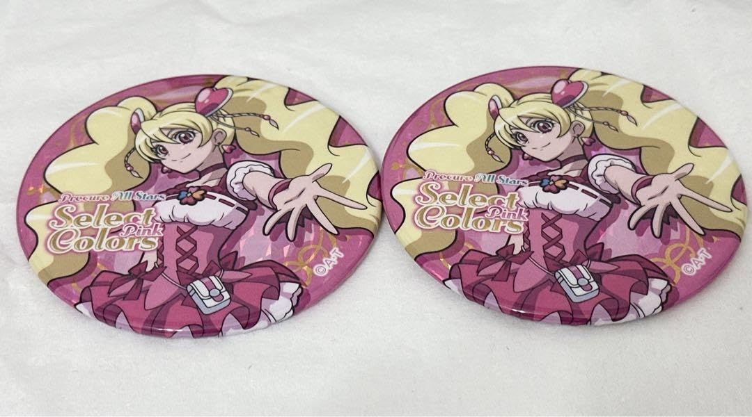 Amazon | Select Colors Pink1 キュアピーチ 缶バッチ セット | バッジ  