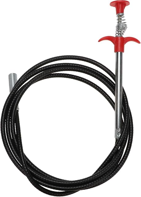 Hemobllo Flexible Grabber - Multifunctional Pipe Dredging Tool Claw Pick Up Reacher Toilet Cleaning Supplies for Litter Pick, Home Sink, Drains, Toilet