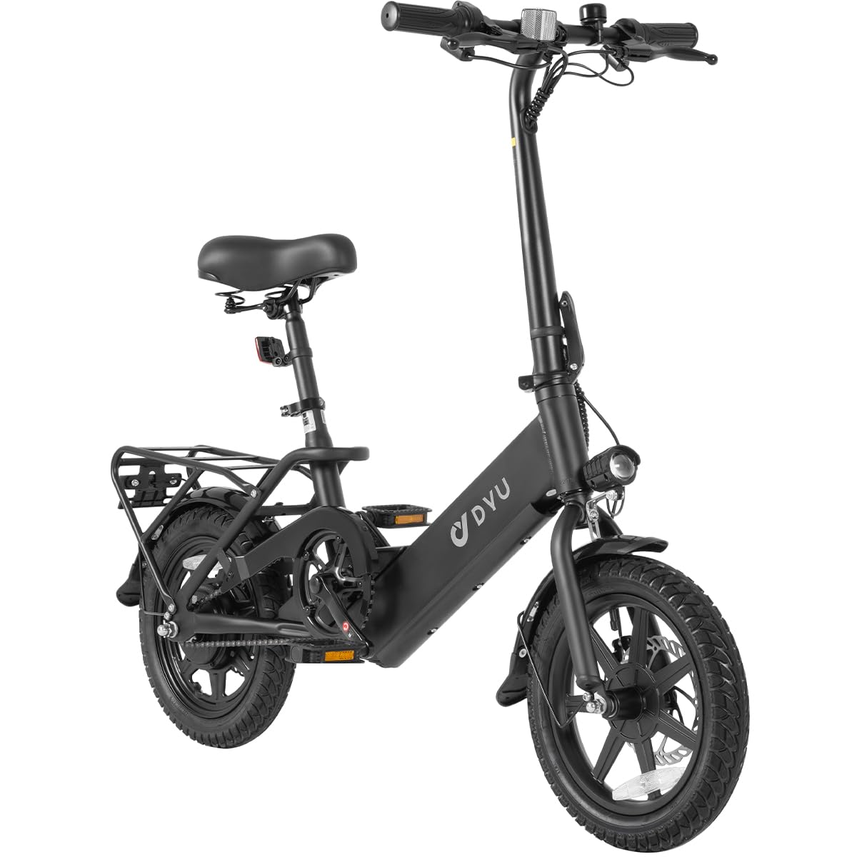Bici Elettrica Pieghevole DYU D3S 14 Pollici – Leggera, Velocità 25 Km/h, Autonomia 40 Km, Perfetta Per Città E Trasporto