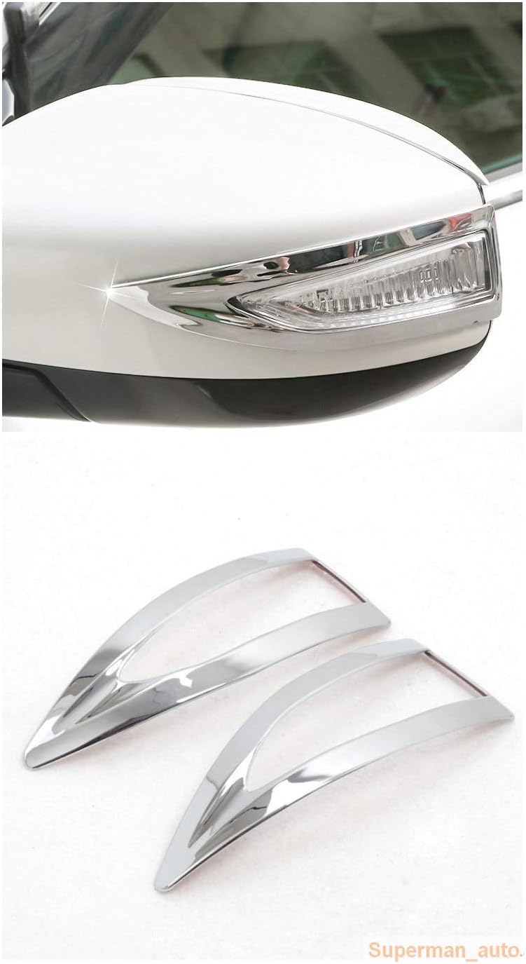 Pukido ABS Side Mirror Molding Strip Cover Trim for Nissan