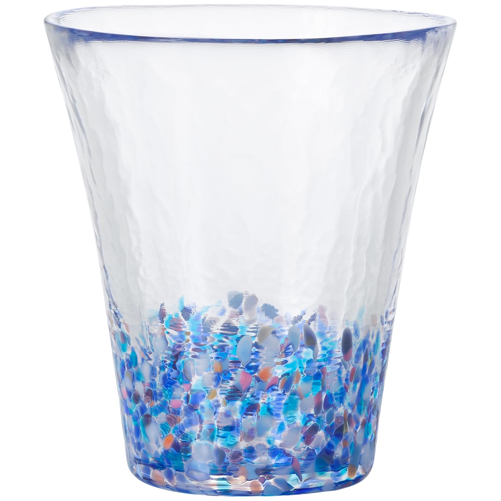 ADERIA Tsugaru Glassware Tumbler, Japanese Landscape, Evening Calm Sky, 10.1 fl oz (300 ml), Gift Box, Made in Japan, Highball, Beer, Stylish, Glass, Gift, Women, Mother's Day, Father's Day, Couple : 
