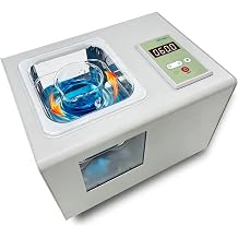 Lab 5L Digital Thermostat Water Bath with PID Temperature Control, Gable Lid with Viewing Window & Reflow, Timer & Continuous Mode, Even Heating, Dry-Burn Protection, Stainless Steel Liner