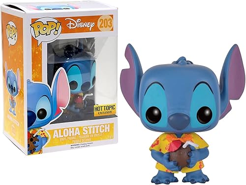 Miniatura 1 de POP! Funko Disney Lilo & Stitch Aloha Stitch Exclusive #203