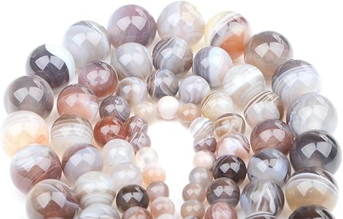 Miniatura 2 de Bymitel 90 cuentas de piedra sueltas naturales genuinas y auténticas, espaciadores de piedras preciosas para hacer joyas de 15.5 pulgadas por hebra