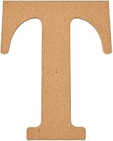 Vista 27 de Plaid Letra de madera sin acabar, 20,3 cm de superficie de madera perfecta para proyectos de bricolaje, manualidades y artes, 63594