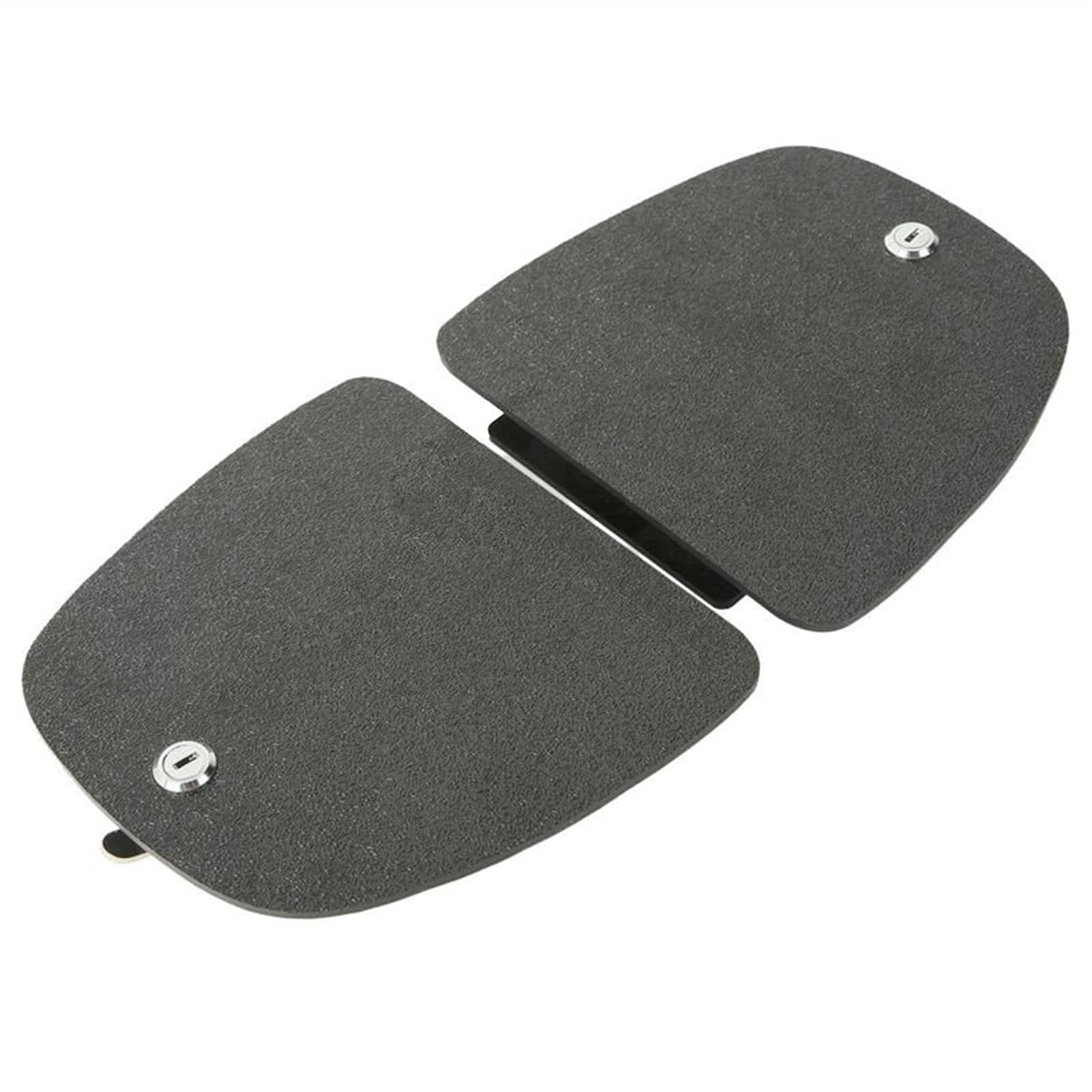 Portes De Boîte À Gants Verrouillables pour Carénage Inférieur De Moto ABS pour Harley Davidson Touring Electra Street Glide Road King 2005-2010 2011 2012 2013