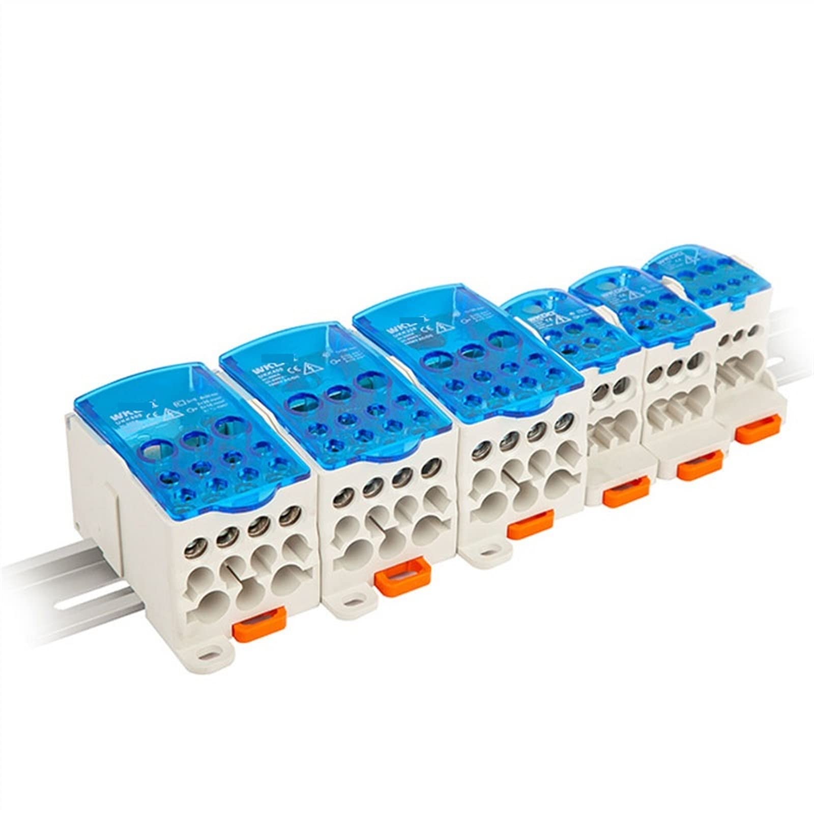 Bloc de jonction de puissance UKK 500A pour rail DIN répartiteur de fils