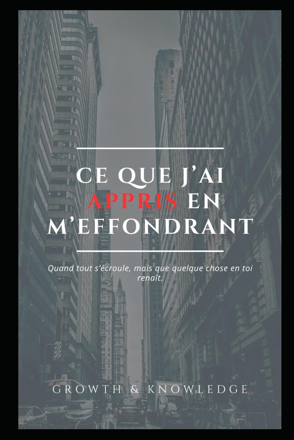 Ce que j’ai appris en m’effondrant: Quand tout s’écroule, mais que quelque chose en toi renaît.