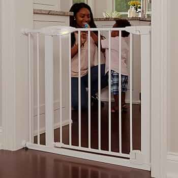 Nuth'N Nyce – Out The Gate Toddleroo by North States Bright Choice Auto-Close Gate