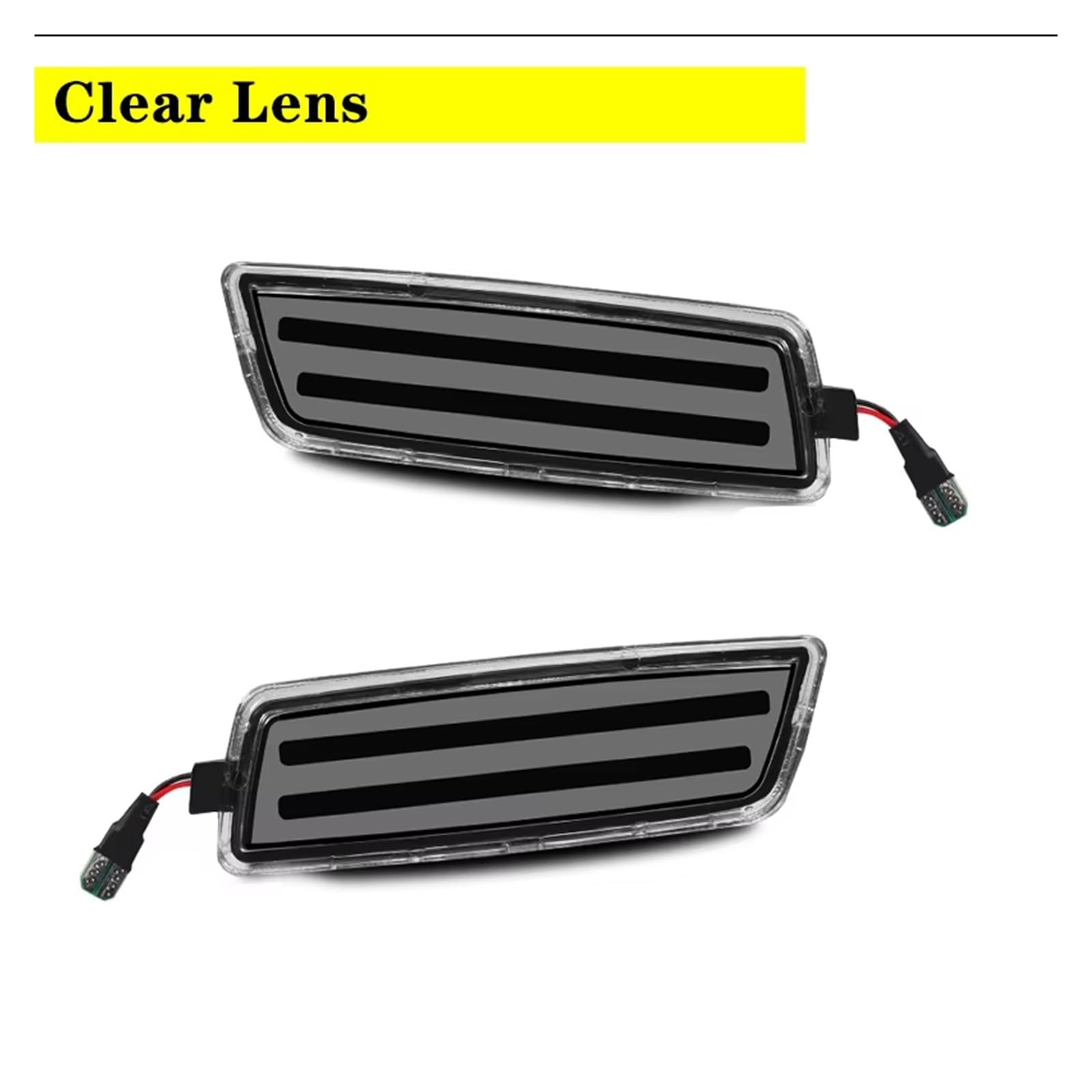 Retrovisore Indicatore Per Vw MK5 Per Golf Per GTI Per Rabbit 06-09 Per Jetta 05-10 Luci Posizione Laterali Anteriori Luce Posizione Laterale Paraurti LED Dinamiche Indicatori(Smoked Lens)