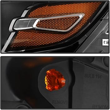 KEEKPO - For 2014-2020 Chevy Impala Halogen Type Factory Style Headlights Headlamps Assembly Pair Replacement Left+Right