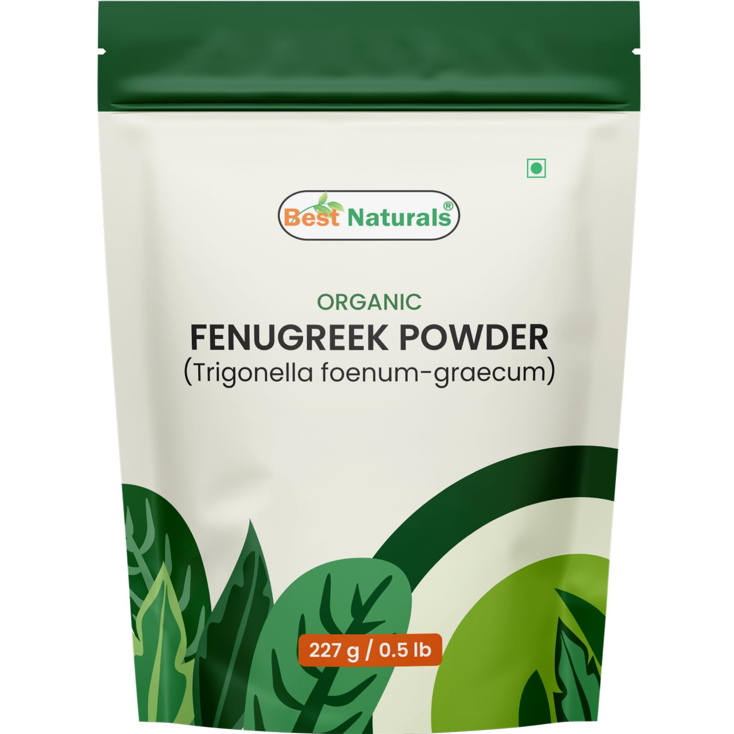 Best Naturals Certified USDA Organic Fenugreek Powder, 227 Gram, Gluten Free, GMO Free, Vegan