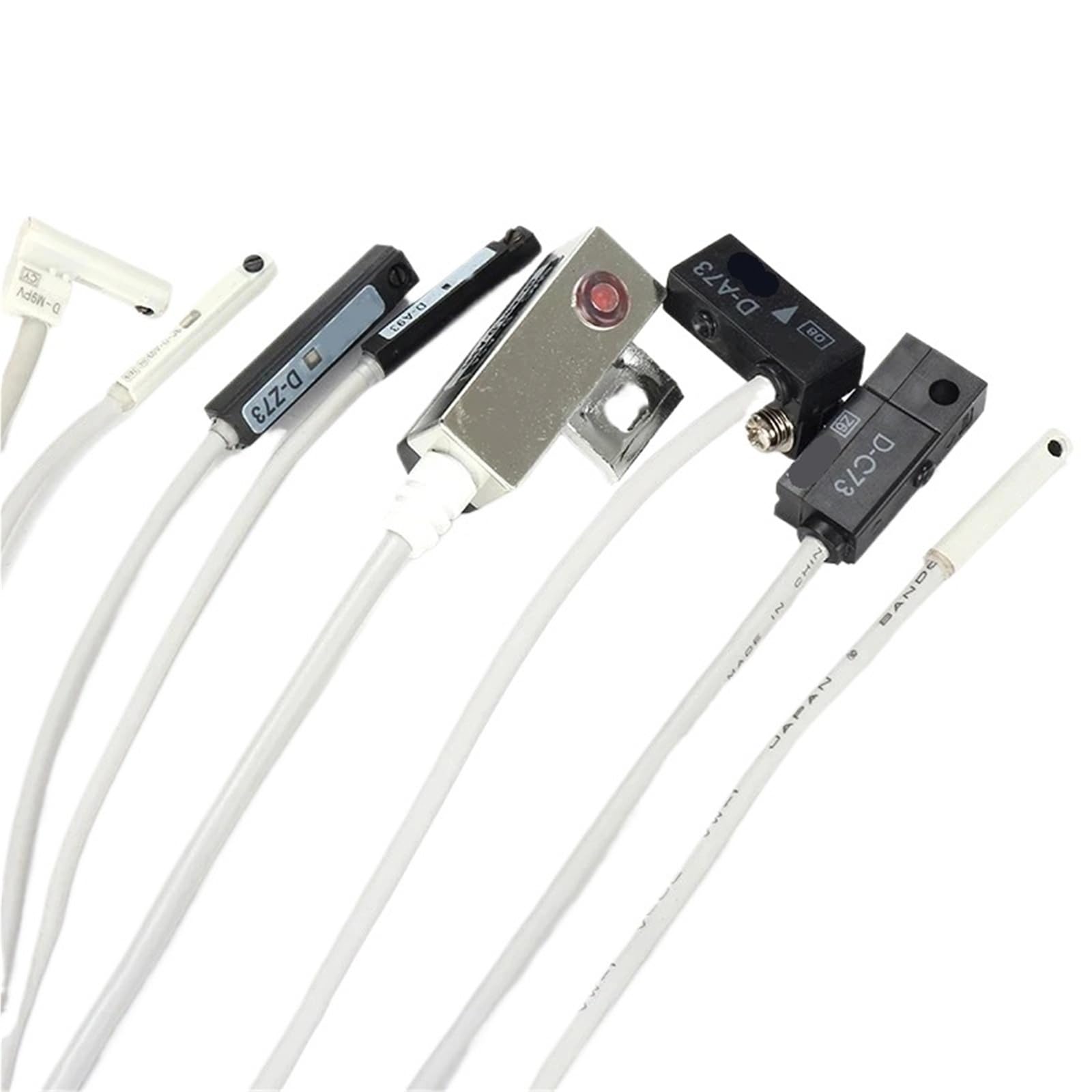 Sensor de interruptor de láminas magnético D-Z73 para cilindros neumáticos SMC 3