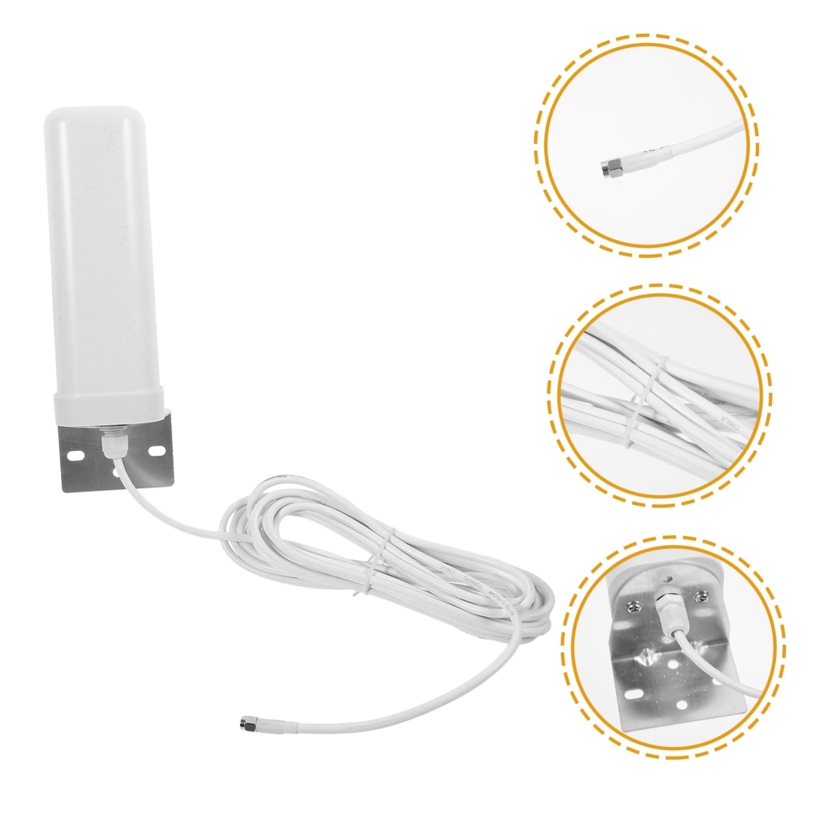 Holibanna Antenna Omnidirezionale per Ed Esterni Installare Copertura e Versatile per Modem e Router
