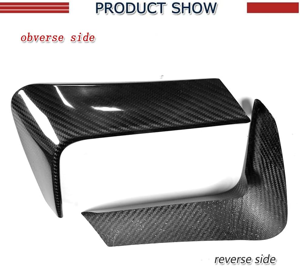 Dry Carbon Fiber Rear Splitters for BMW F80 M3 Sedan/ F82 M4 Coupe/ F83 M4 Convertible 2014-2020 Rear Bumper Lip Lower Corner Vent Valance Lip Covers