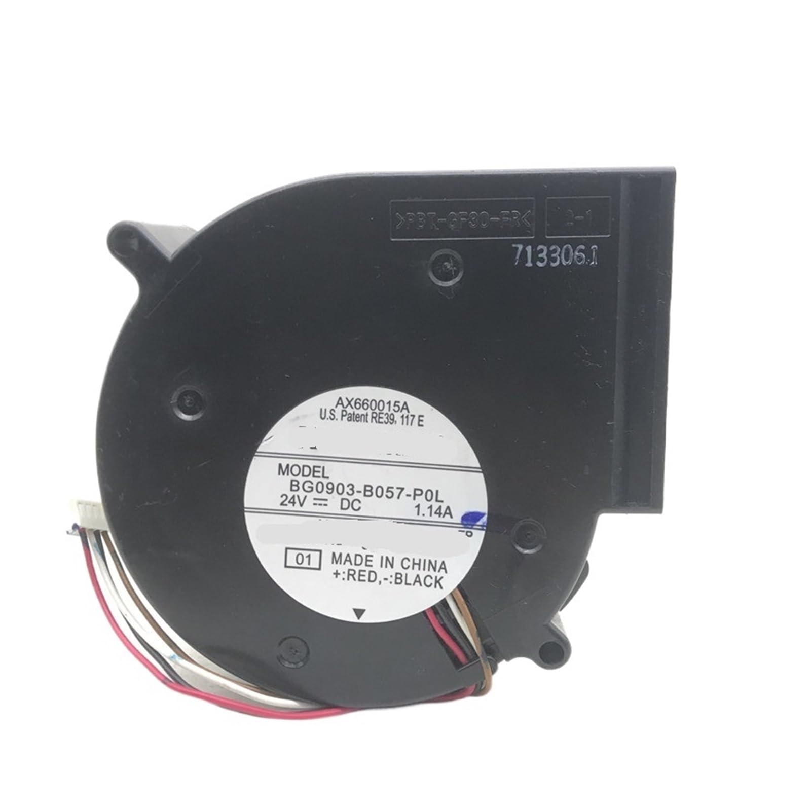 UWUKCJOKQ BG0903-B057-POL 97 * 94 33MM 9.7CM 24V 1.14A 4-Wire Cooling Fan