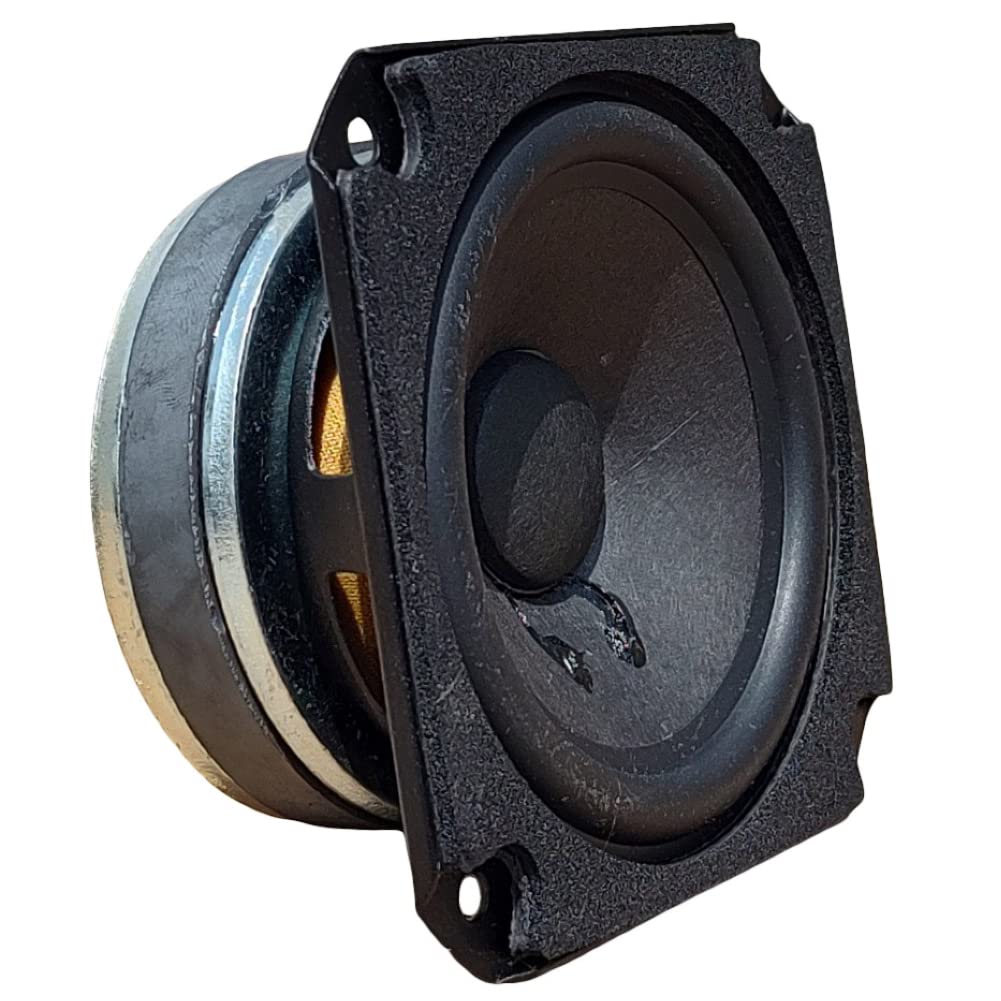 ZESTAW DO CIARE PA100 1 kwadratowy głośnik o rozszerzonym zakresie 10,1 X 10,1 cm 40 W RMS i maks. impedancja 80 W 8 omów na imprezy domowe, 1 sztuka