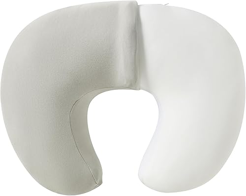 QUENESS Almohada de lactancia, almohada ergonómica de lactancia con biberón, soporte original para bebés niños y niñas, con funda de almohada