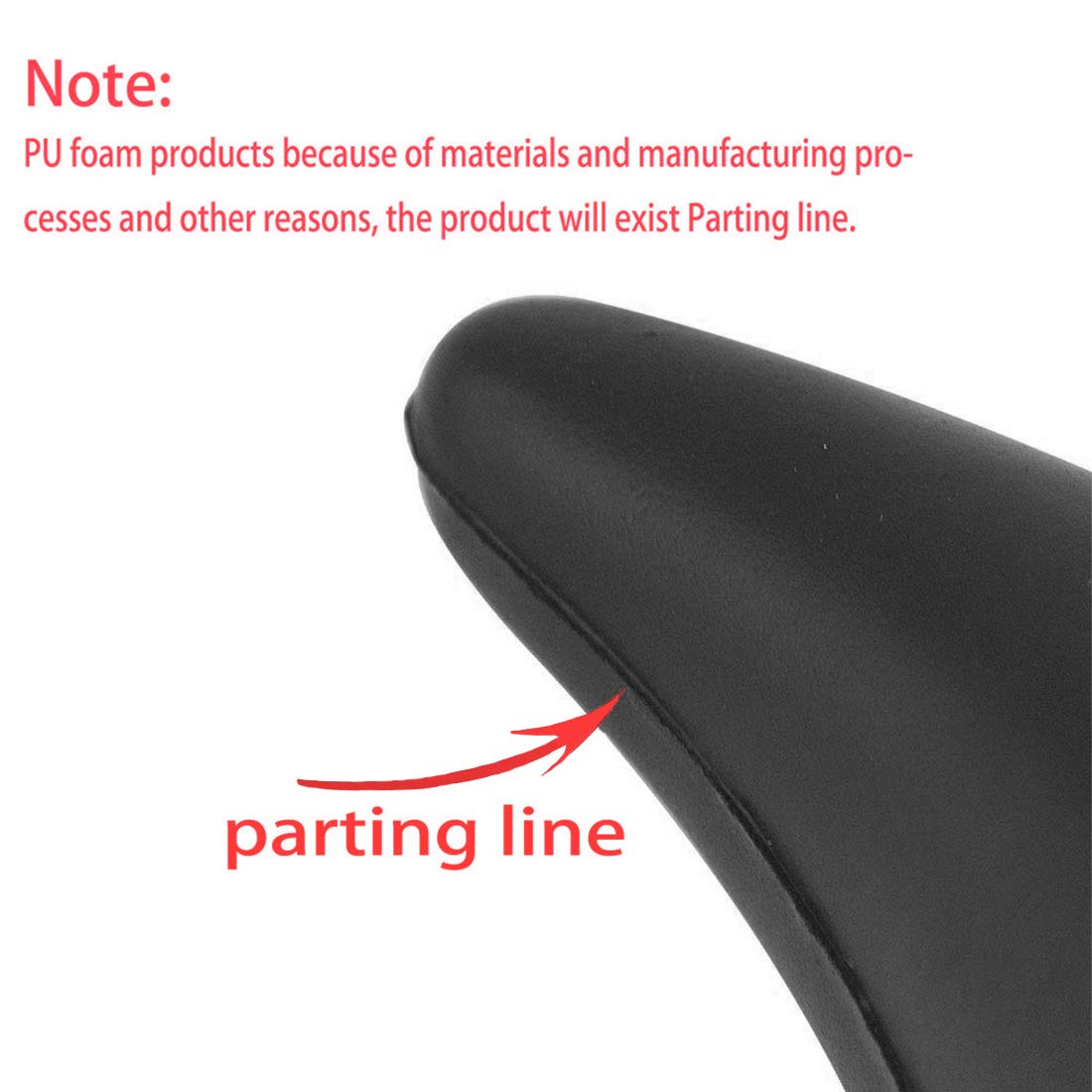 YGMONER Car 3D Devil Horns Sticker (Easy to Find Car in The Parking Lot) Halloween Car Roof Decor Elasticity Foam Bull Horns (): Classic Black