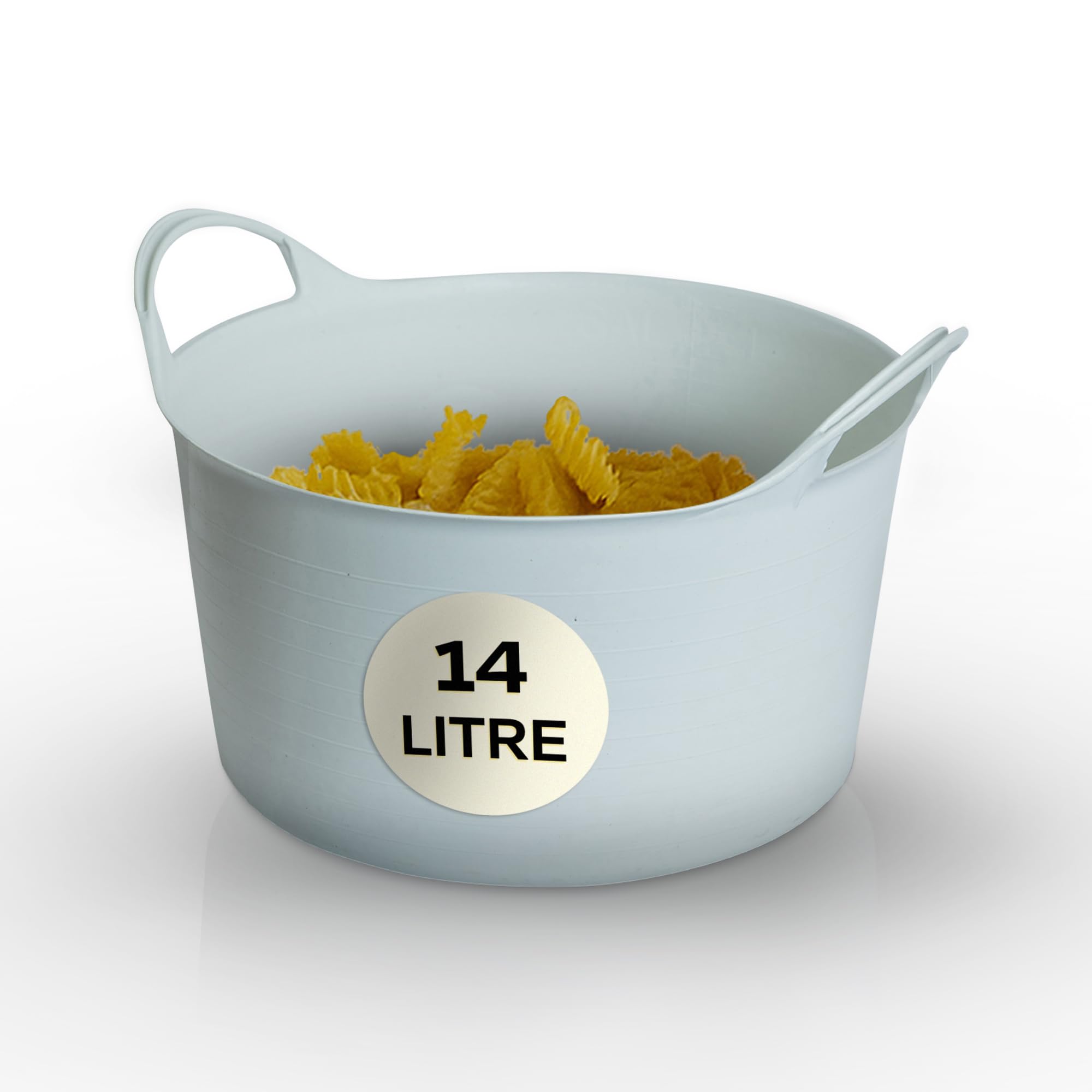 We Can Source It Ltd Pack Of 3 - Food Grade 14Ltr White Flexi Bucket