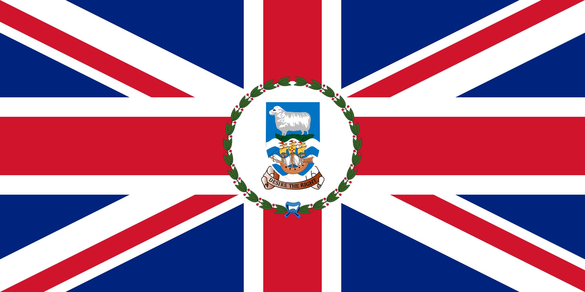 Drapeau Governor of the Falkland Islands 1948–1999 cadeau collectionneur