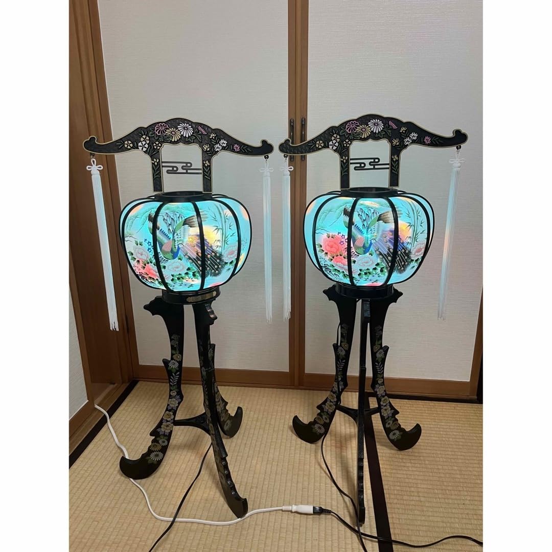 Amazon.co.jp: 回転灯籠 1対 : ホーム＆キッチン