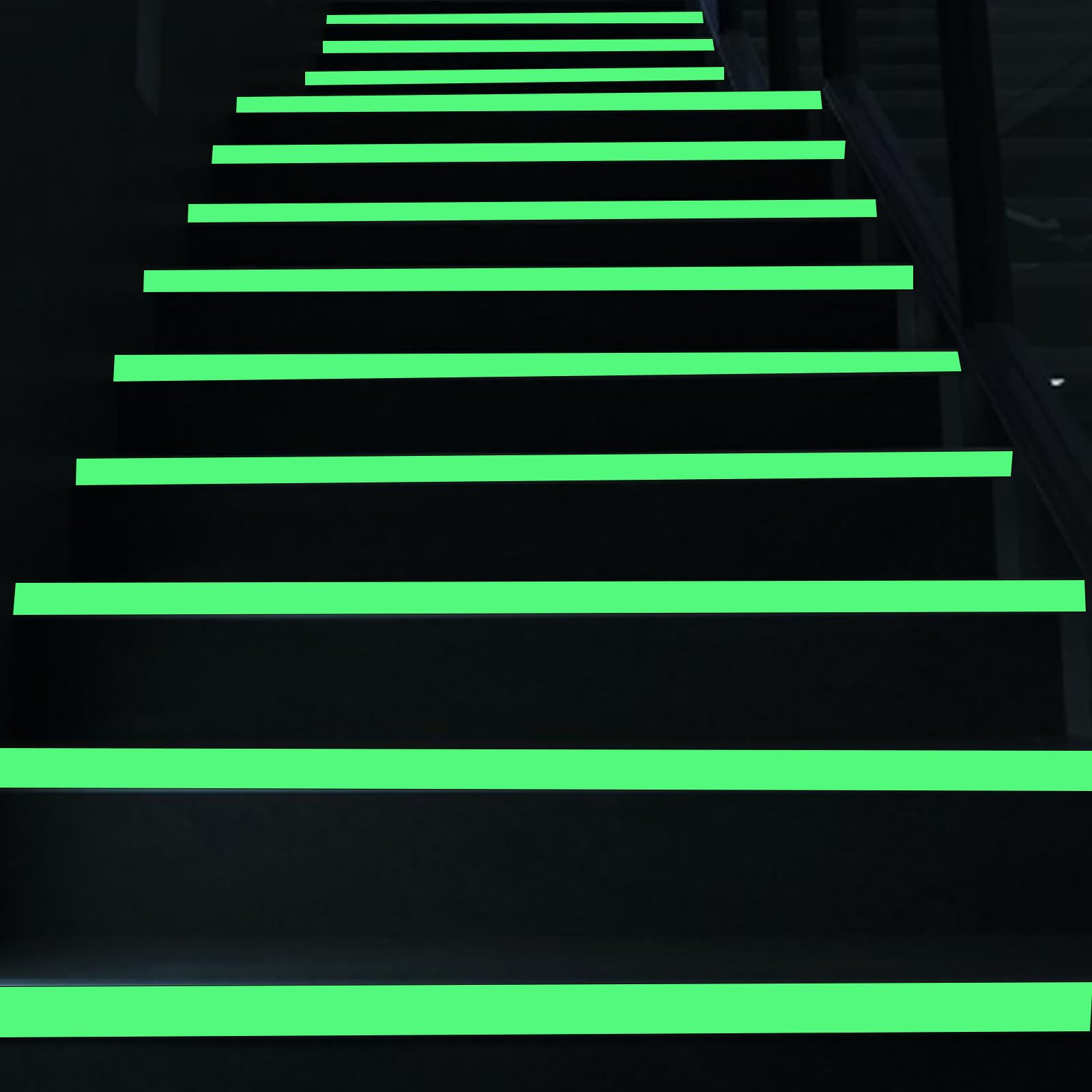 taśma klejąca fluorescencyjna, taśma świecąca, fluorescencyjne naklejki, taśma do oznaczania podłogi, reflektory rowerowe naklejki wodoodporne, samoprzylepna taśma, 10 M