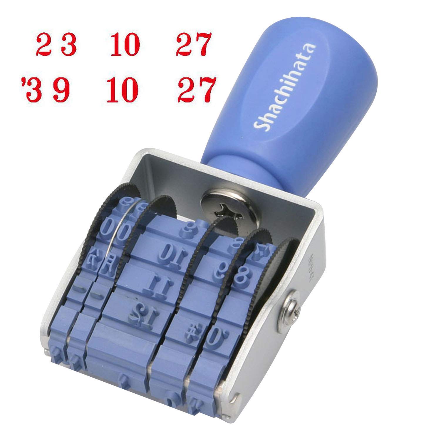 Tampon dateur Shachihata Tobi n 4 pour marquer les notes sans bavure