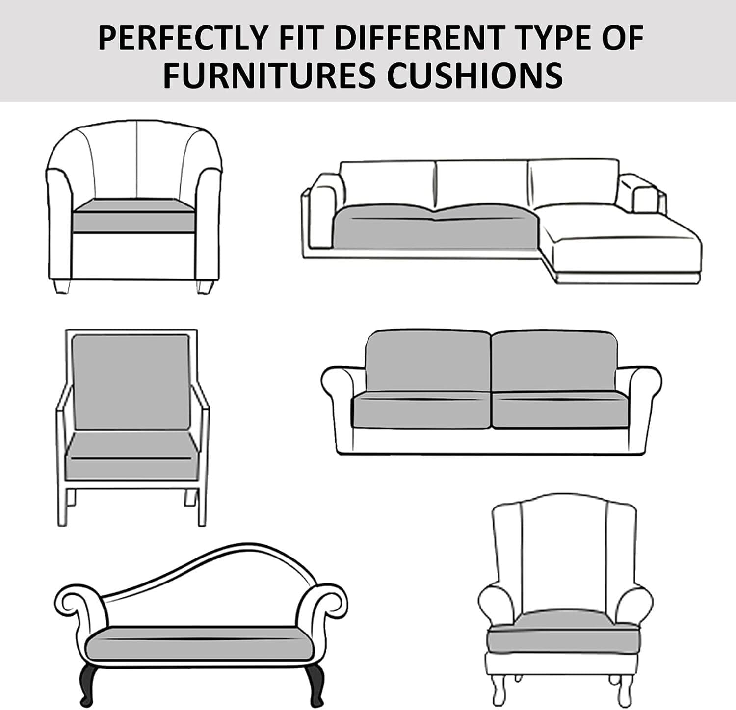 3 Sets of Leather Sofa Cushion Covers with Elastic Bases and Waterproof Protective Covers, for Armchairs(Chocolate)
