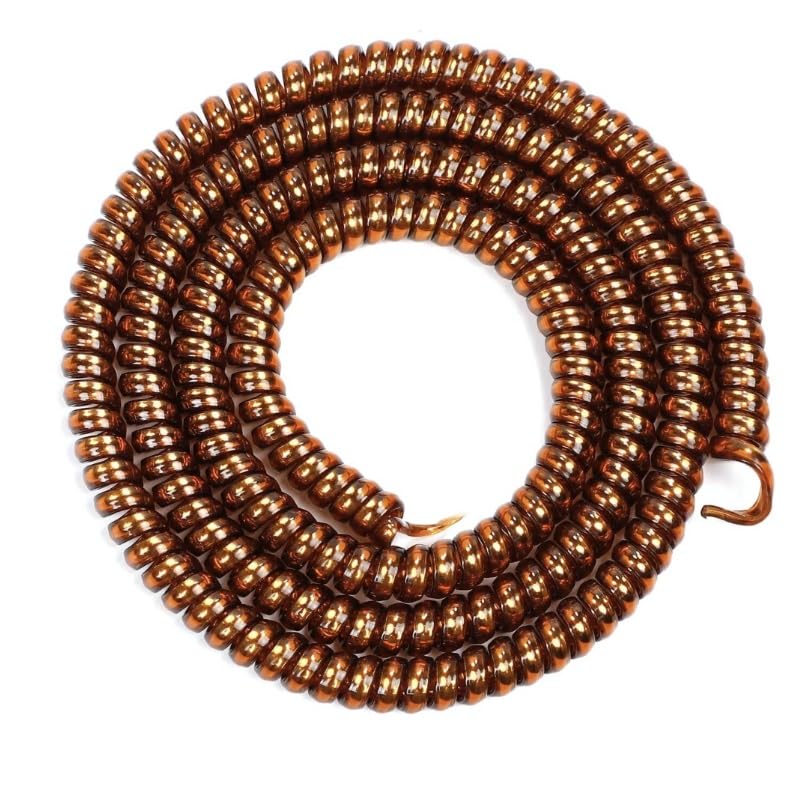 Image of Spiral Cable Protector, 150cm Plastic Cord Organizer for Charging Cables, Headphone and Charger Wire Protection Cover, Universal Device Compatible (Brown)