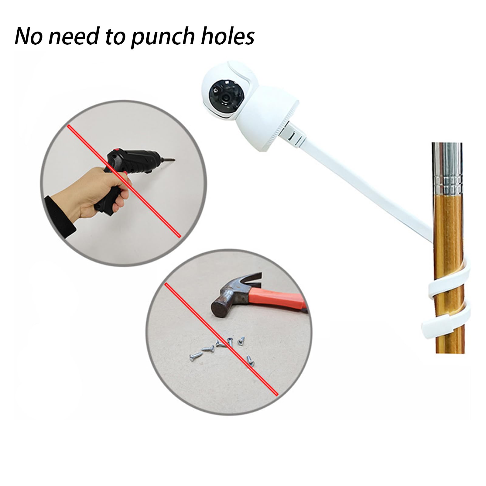 Uchwyt na kamerę, elastyczny uchwyt, uchwyt na monitor, kompatybilny z C200/C210/C211/C212/C220/C225 uchwyt na kamerę