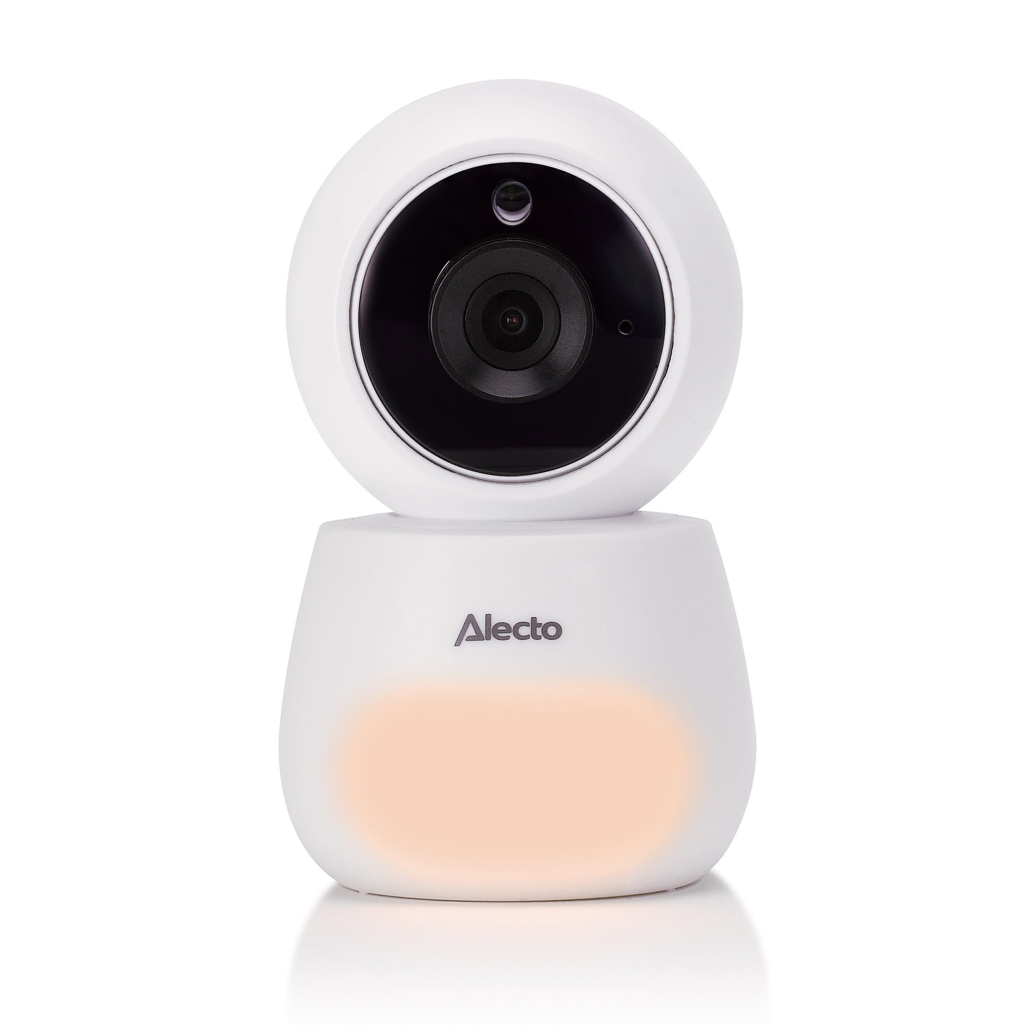 Alecto DVM2050 - elektroniczna niania z kamerą HD, dużym kolorowym wyświetlaczem o przekątnej 5 cali i lampką nocną - zdalnie sterowana - biała
