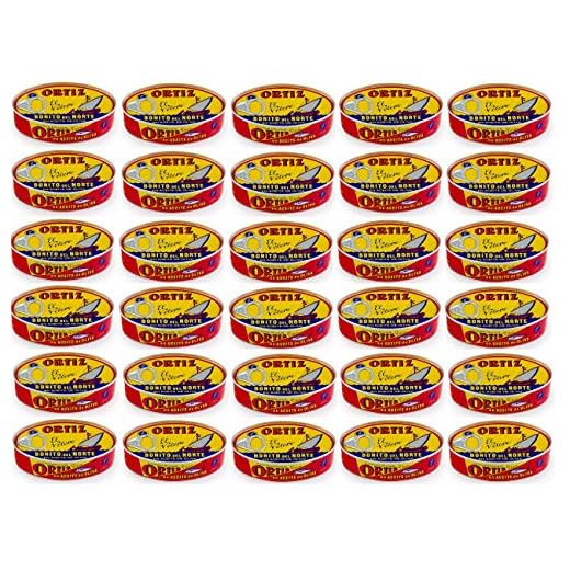 Bonito del Norte en aceite de oliva 112g Ortiz x 30 unidades