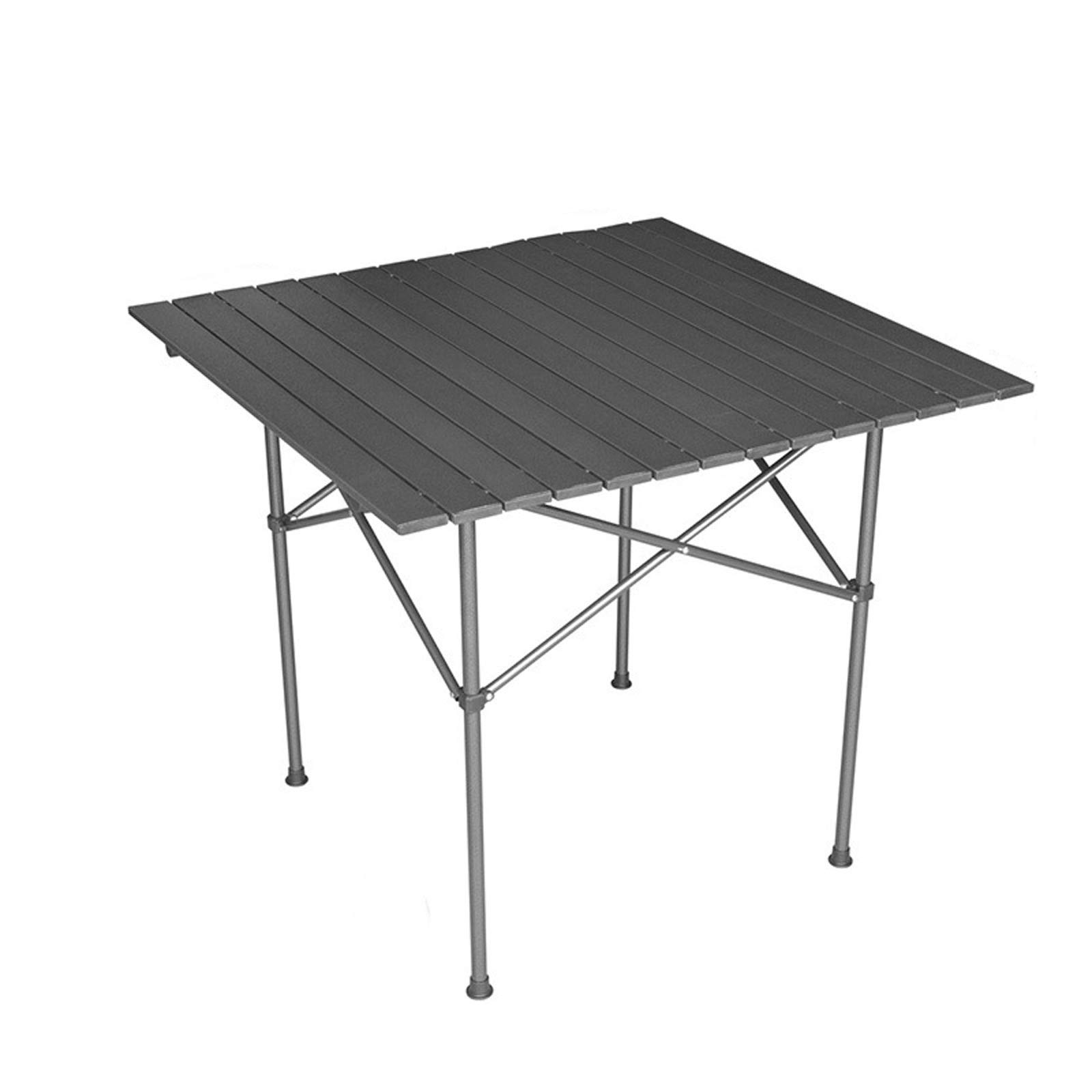 Tréteau de Table de Camping Facile à Transporter avec Poignée Stable FACAI