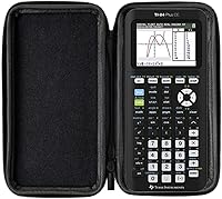 Vista 6 de WYNGS - Funda protectora para calculadora gráfica Texas Instruments TI-84 Plus CE en color negro