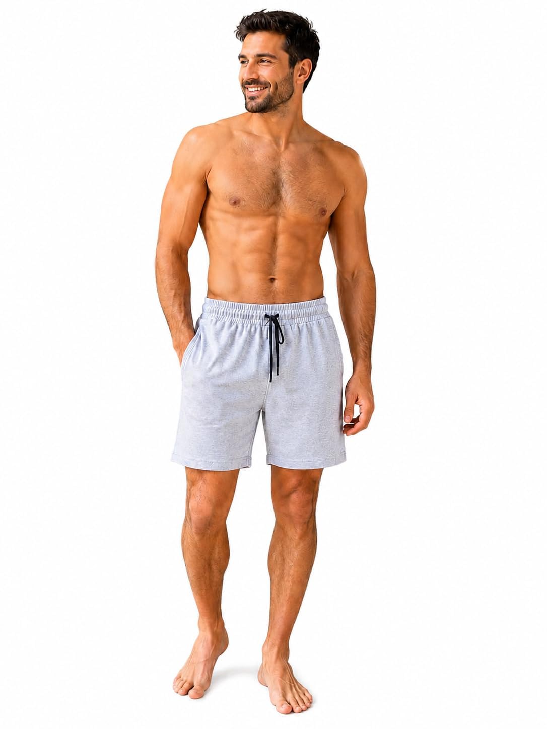 Ultra-Comfortable Men's Cotton Boxer Pants | Soft Fabric with Stretchy Elastic Waistband | Breathable, Flexible & Durable Daily-picture-34