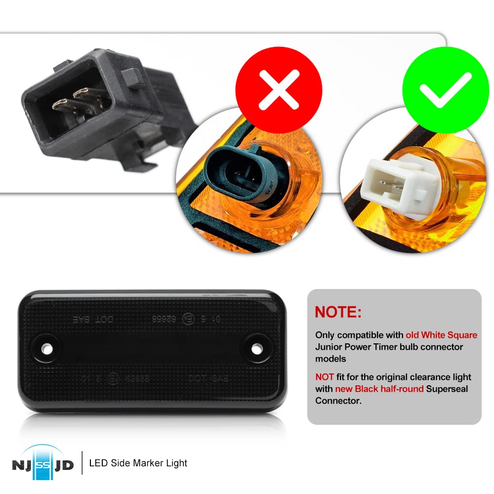 2x Bianco Anteriore Luci Di Posizione Laterali Luce 12/24V - Foto 10