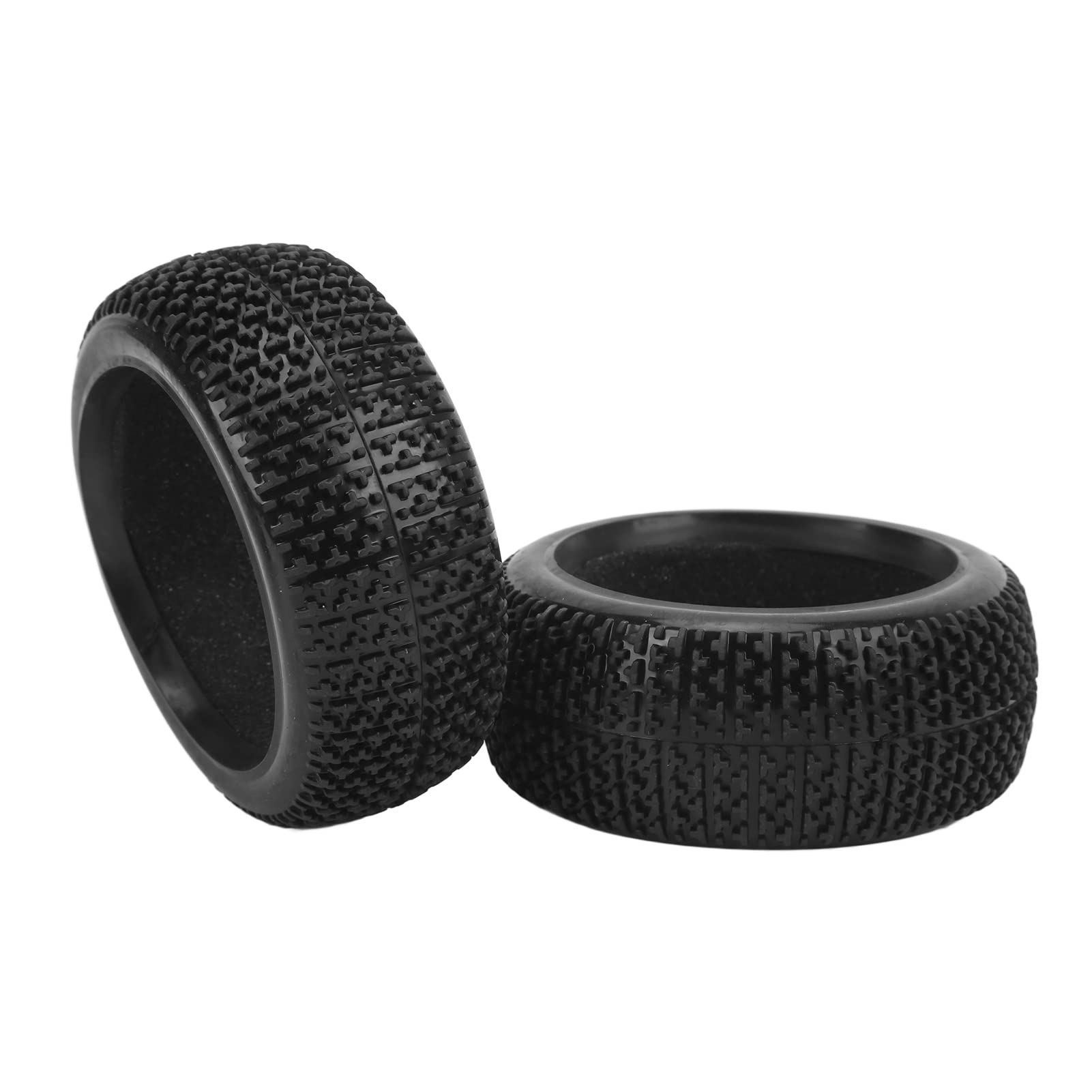 Juego De Neumáticos De Goma 1:8 Para Coches RC – Agarre Y Durabilidad Para Terrenos Difíciles