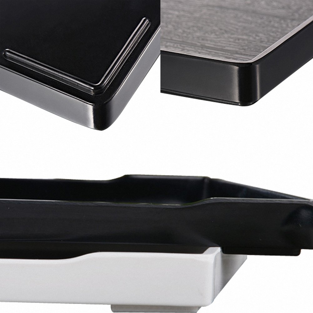 Gamelle pour Reptile OMEM Grand Plat à Eau, Gamelle de Nourriture, Bol pour Tortue (XL, Treillis Noir)