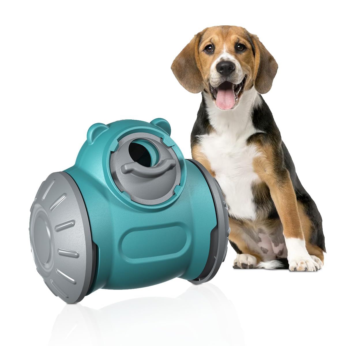 Ortviai Gioco Interattivo per Cani, Juguetes Interactivos para Entrenamiento De Iq, Dispensador Comida Perros, Juguete Interactivo Perro, Comedero Lento para Mascotas